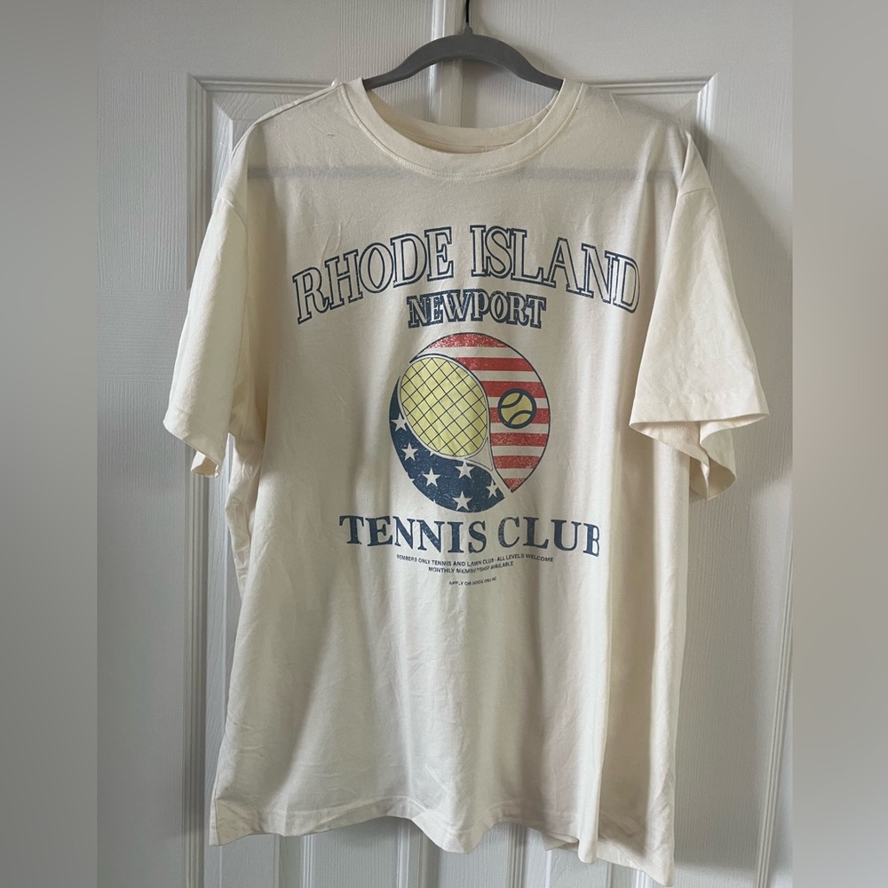 Vintage oversized tennis tee